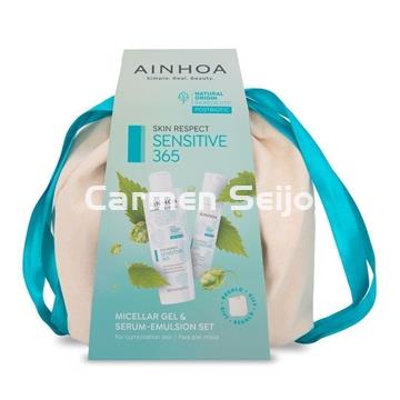 Ainhoa Cosmetics Pack Serum+Gel Micelar SENSITIVE 365 - Imagen 1