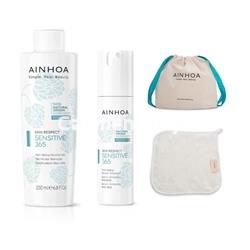 Ainhoa Cosmetics Pack Serum+Gel Micelar SENSITIVE 365 - Imagen 2