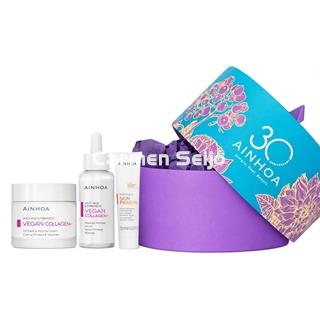 Ainhoa Cosmetics Pack Vegan Collagen+ Crema + Sérum - Imagen 1