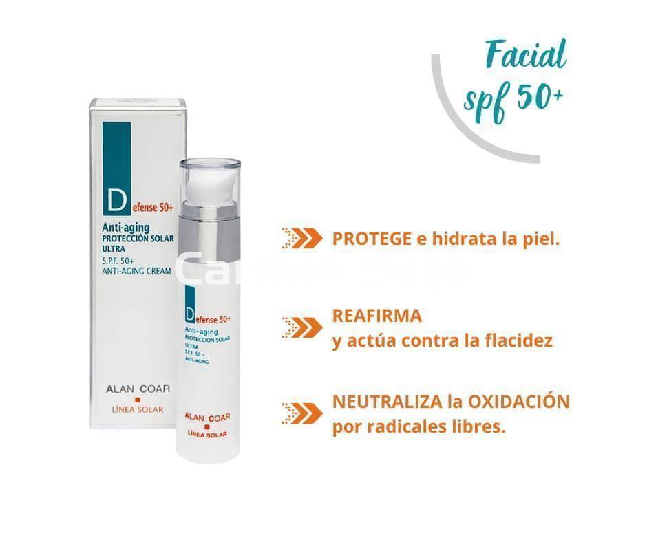 Alan Coar Crema Hidratante Antiedad Defense 50+ - Imagen 2