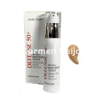 Alan Coar Crema Hidratante Color Defense 50 + - Imagen 1
