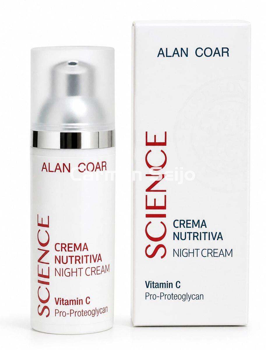 Alan Coar Crema Nutritiva Noche Vitamina C Science - Imagen 1