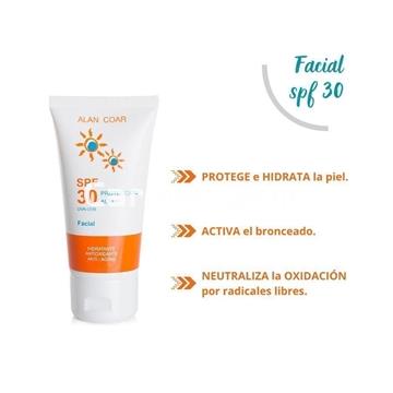 Alan Coar Crema Solar Facial SPF 30 - Imagen 2
