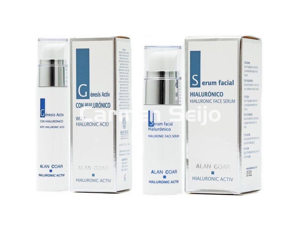 Alan Coar Pack Ácido Hialurónico Hialurónic Activ Sérum y Crema - Imagen 1