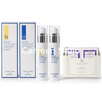 Alan Coar Pack Antienvejecimiento Ácido Fólico PHAS + Toallitas - Imagen 1