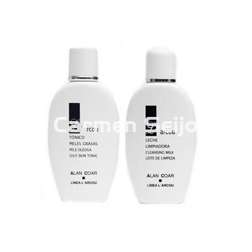 Alan Coar Pack Leche Limpiadora + Tónico Piel Seca L´arcou - Imagen 1