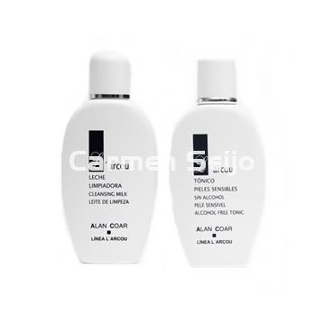 Alan Coar Pack Leche Limpiadora + Tónico Piel Sensible L´arcou - Imagen 1