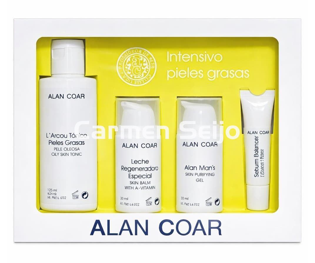 Alan Coar Pack Rutina Facial Tratamiento Intensivo Pieles Grasas y Mixtas - Imagen 1