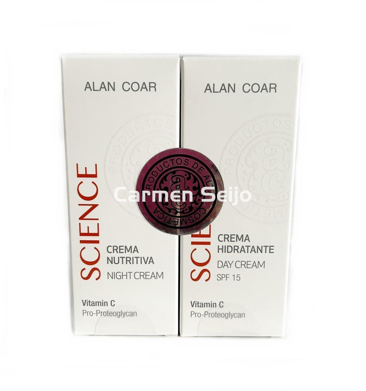 Alan Coar Pack Science Crema Hidratante + Crema Nutritiva - Imagen 1