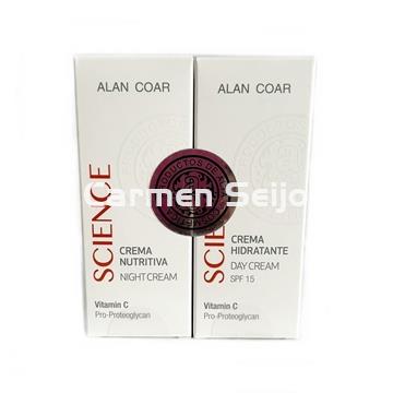 Alan Coar Pack Science Crema Hidratante + Crema Nutritiva - Imagen 1