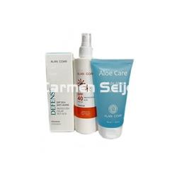 Alan Coar Pack Solar Hidratante Antiedad Defense 50 + Corporal 40 SPF - Imagen 1