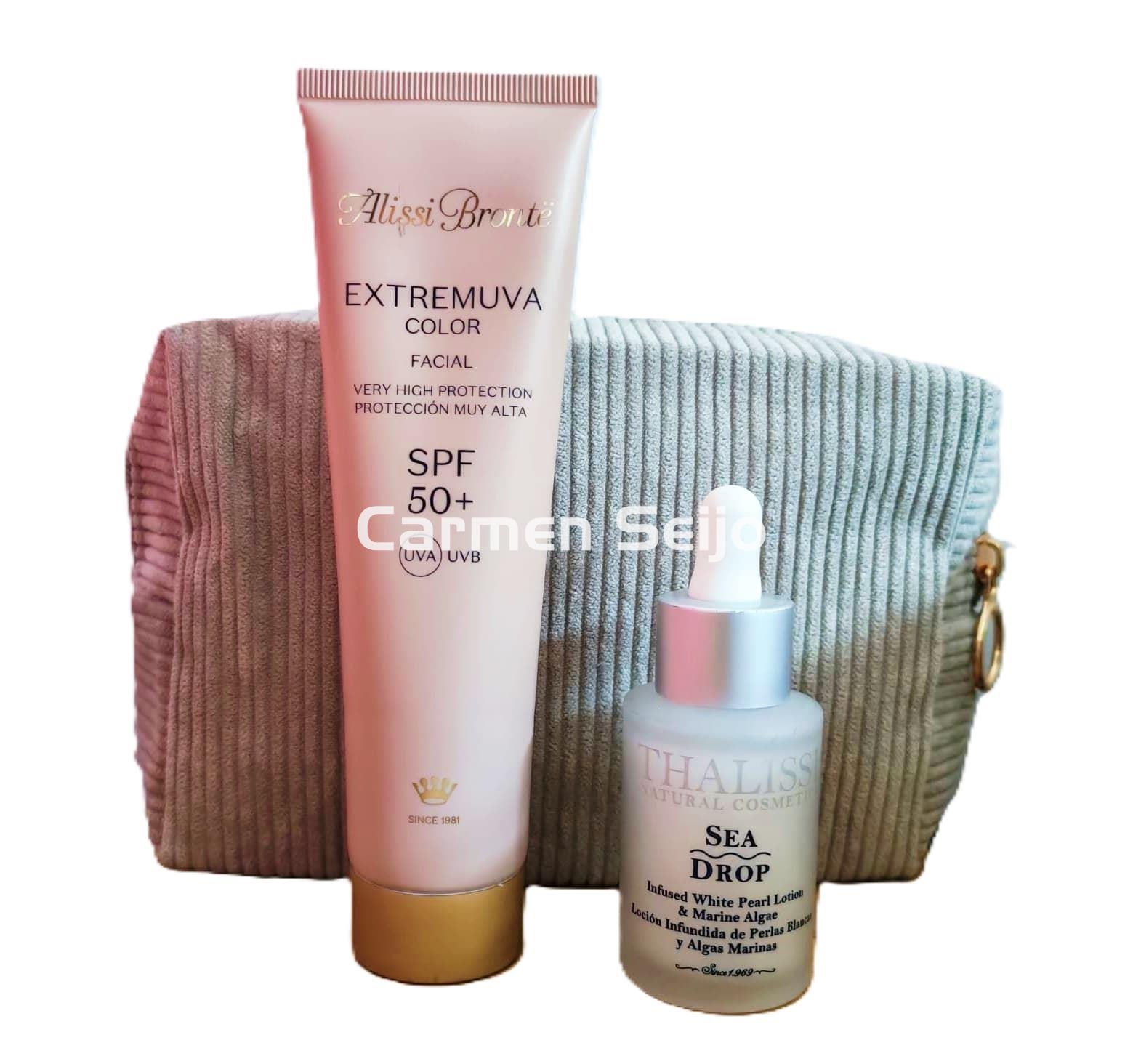 Alissi Brontë Pack Extremuva Facial con COLOR SPF 50+ y Sea Drop - Imagen 1