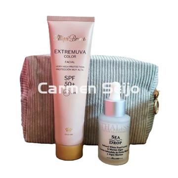 Alissi Brontë Pack Extremuva Facial con COLOR SPF 50+ y Sea Drop - Imagen 1