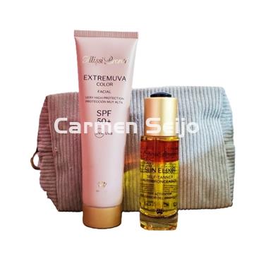 Alissi Brontë Pack Extremuva Facial con COLOR SPF 50+ y Sun Elixir - Imagen 1