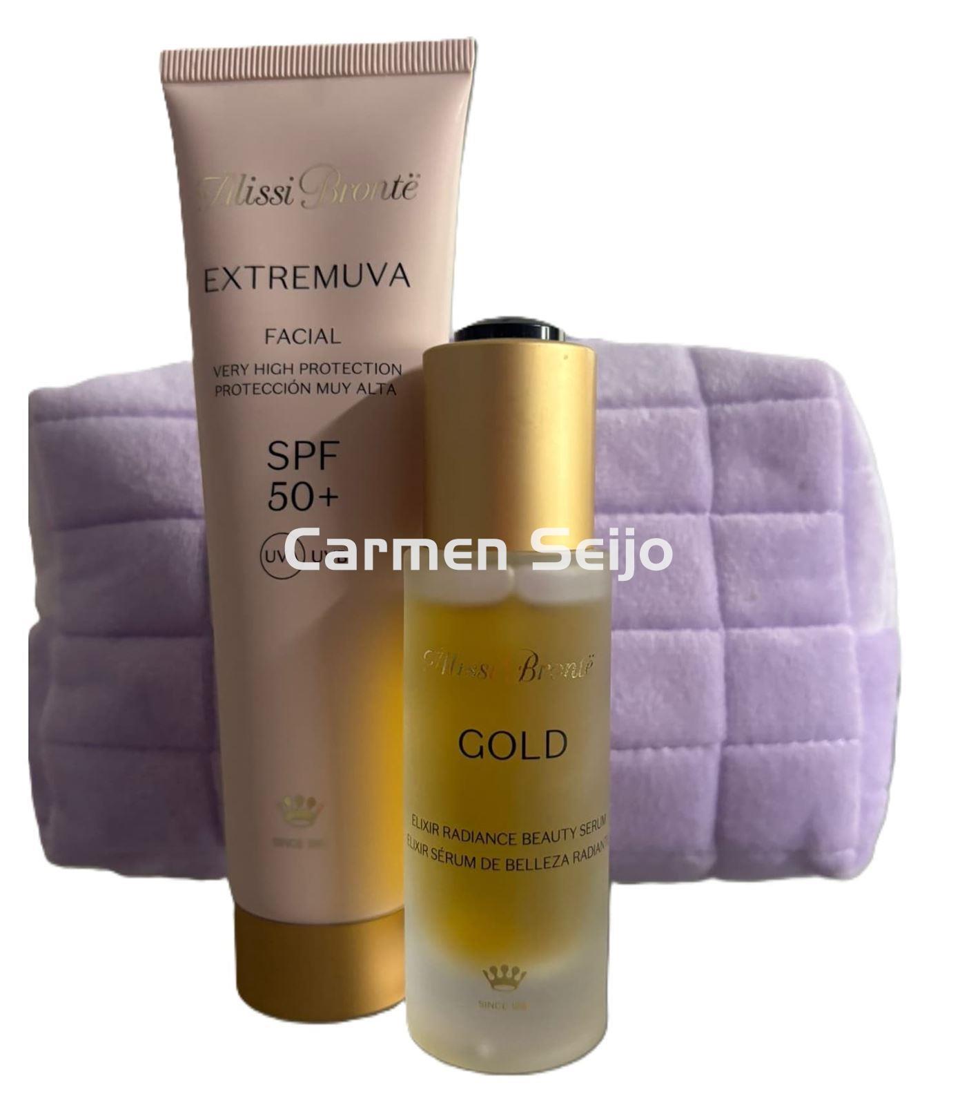 Alissi Brontë Pack Extremuva SPF 50 +  Elixir Radiance GOLD - Imagen 1