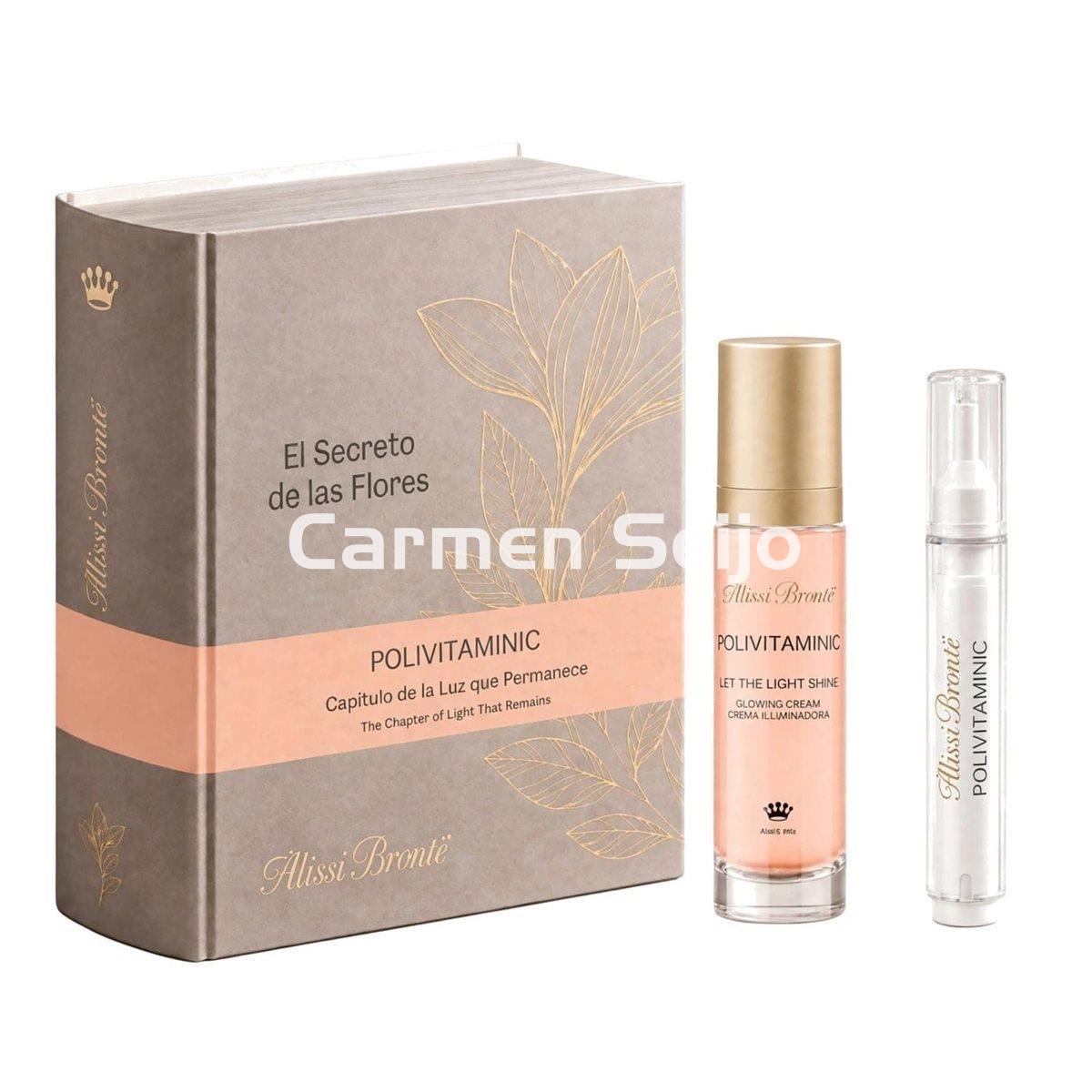 Alissi Brontë Pack Facial Iluminador Polivitaminic Crema y Shot - Imagen 1