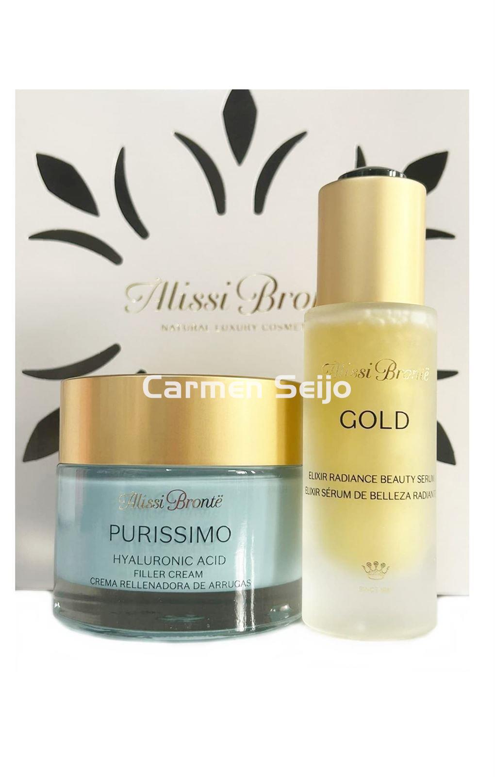 Alissi Brontë Pack Rellenador de Arrugas Crema Purissimo + Elixir Gold - Imagen 1