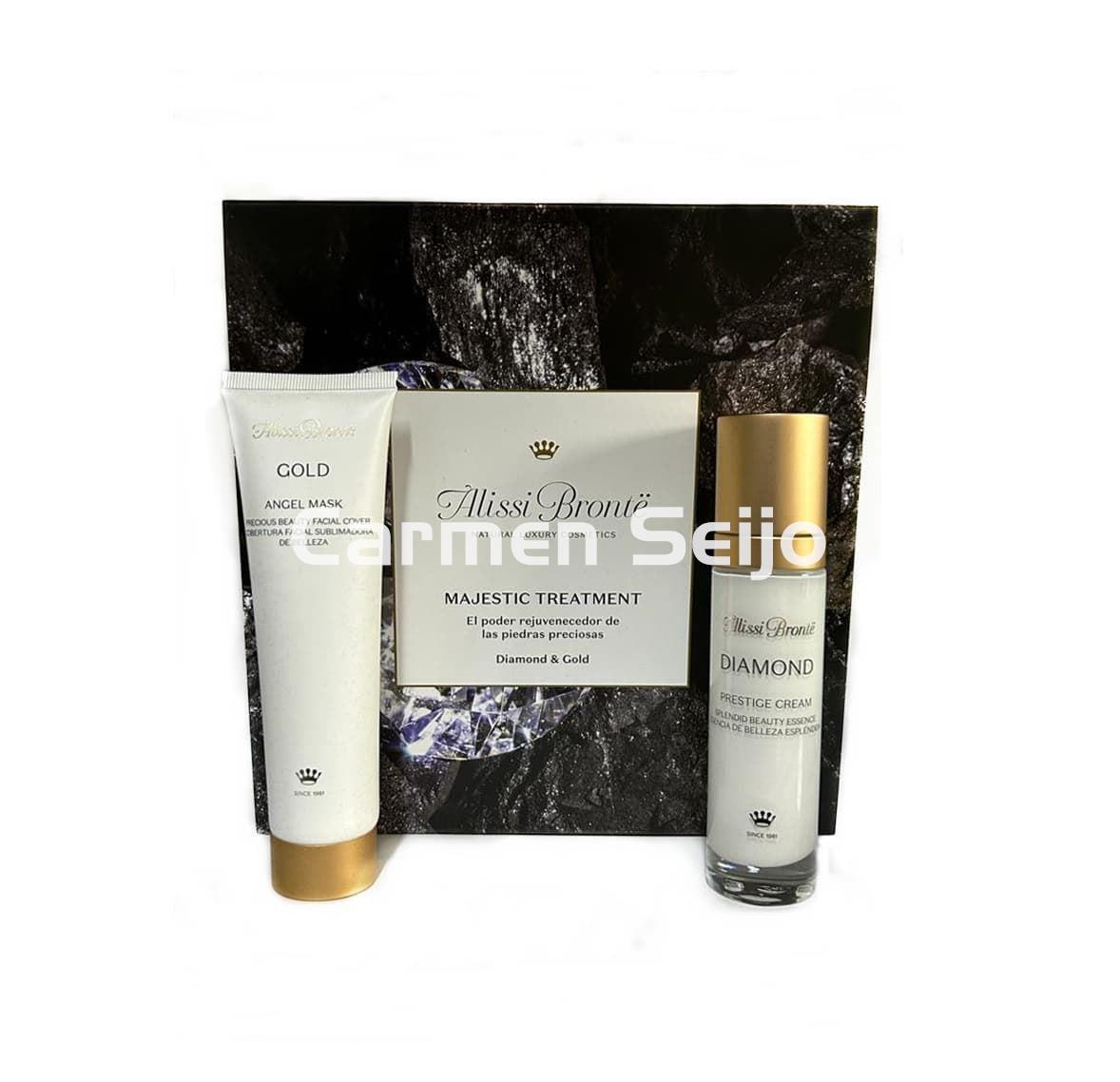 Alissi Brontë Pack Treatment Majestic Crema Diamond Prestige + Angel Gold Mask - Imagen 1