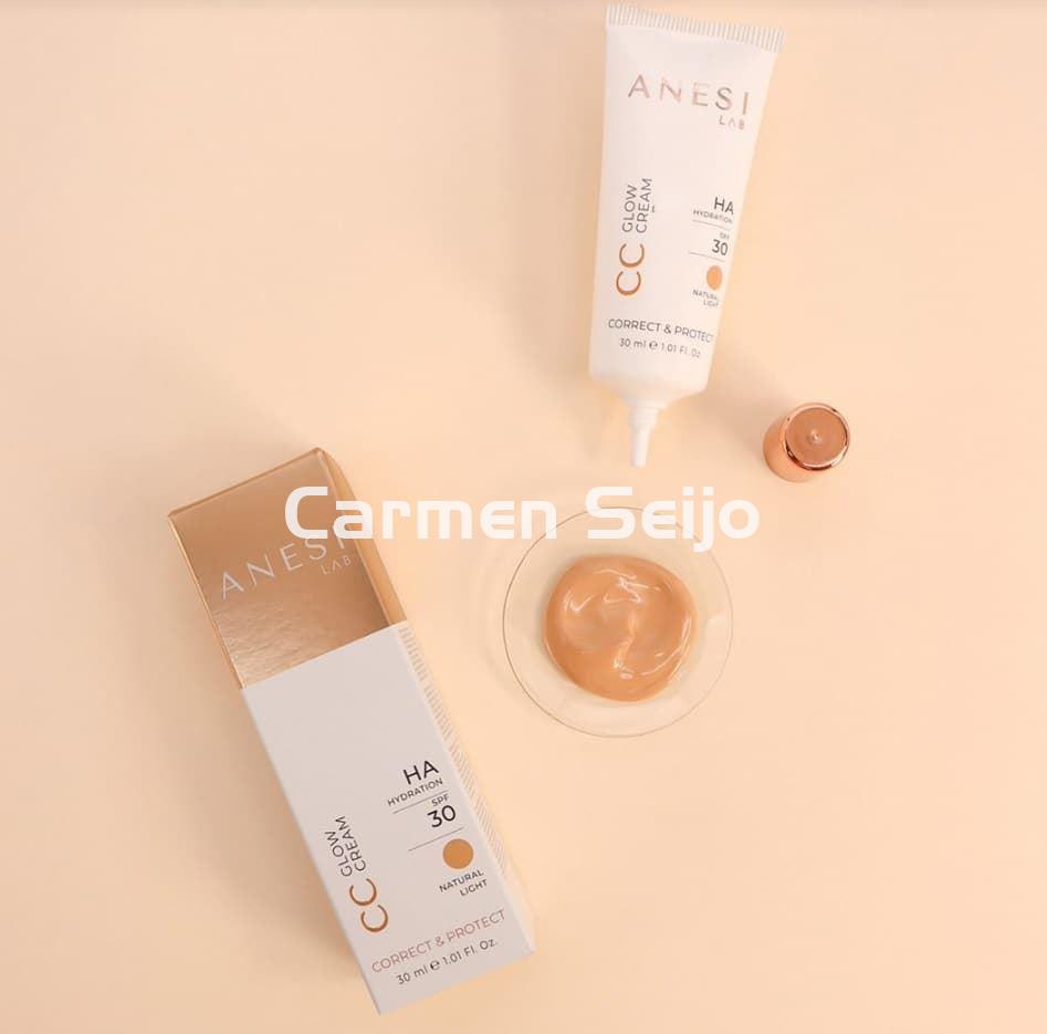 Anesi Lab Crema Iluminadora CC Glow Cream SPF 30 Natural Light 30 ml - Imagen 3