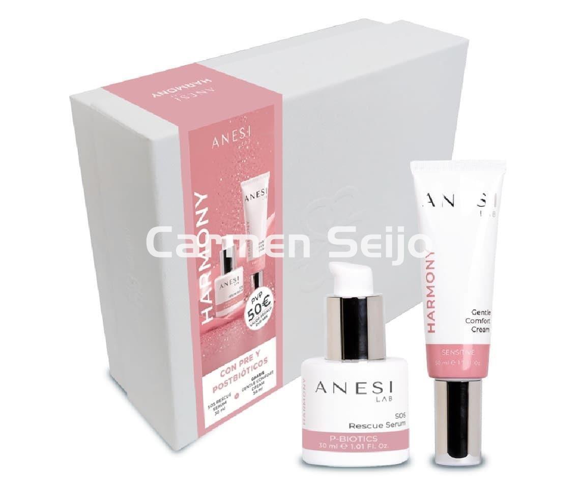 Anesi Lab Pack Calmante Sérum SOS Rescue y Crema Gentle Comfort Harmony - Imagen 1