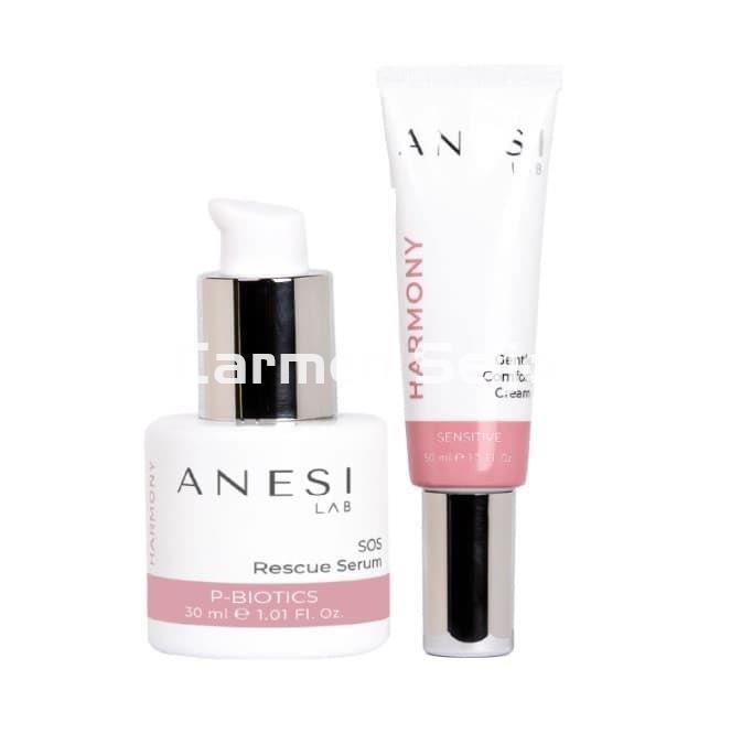 Anesi Lab Pack Calmante Sérum SOS Rescue y Crema Gentle Comfort Harmony - Imagen 2