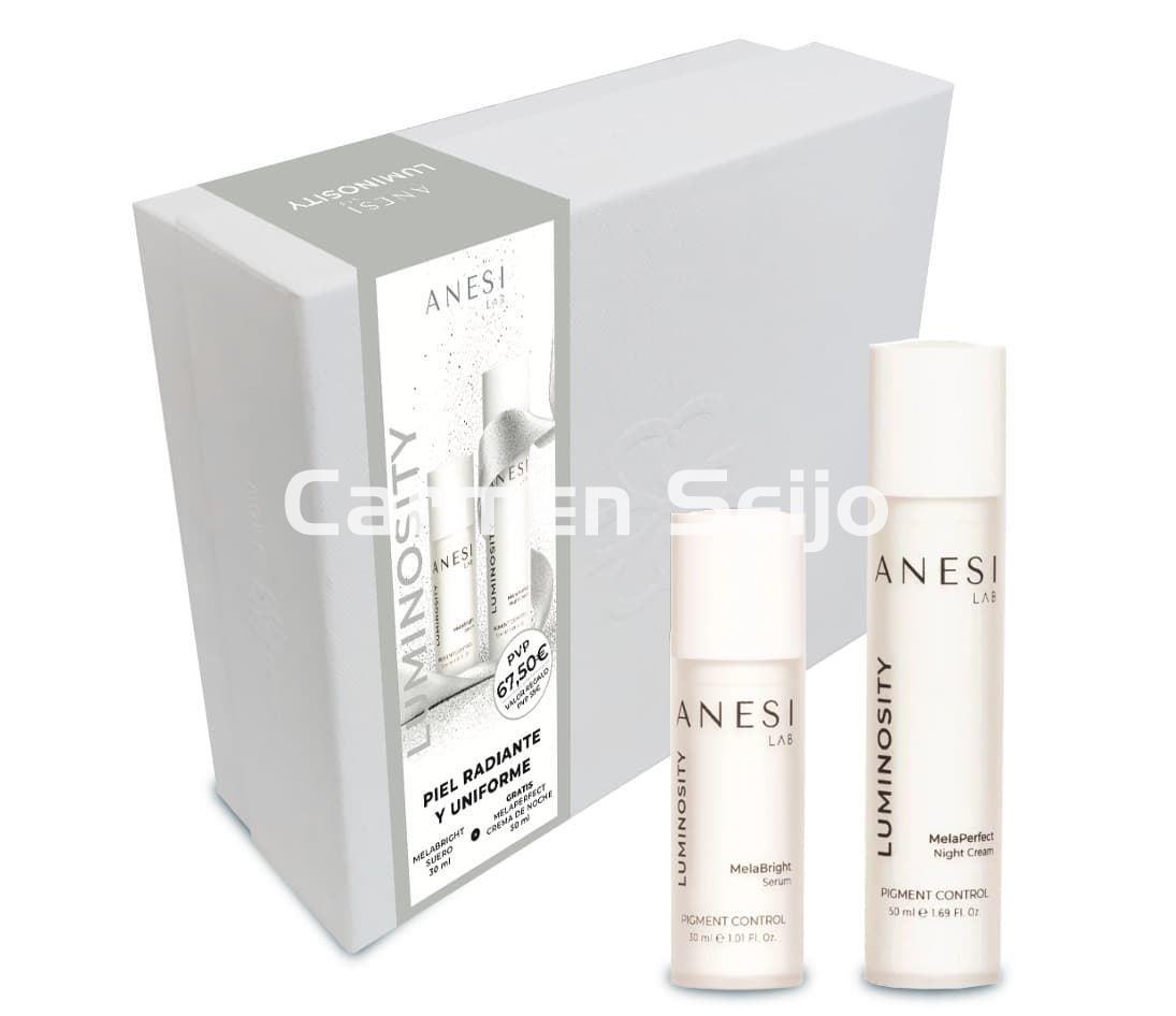 Anesi Lab Pack Luminosity Crema Noche y Sérum Despigmentante - Imagen 1