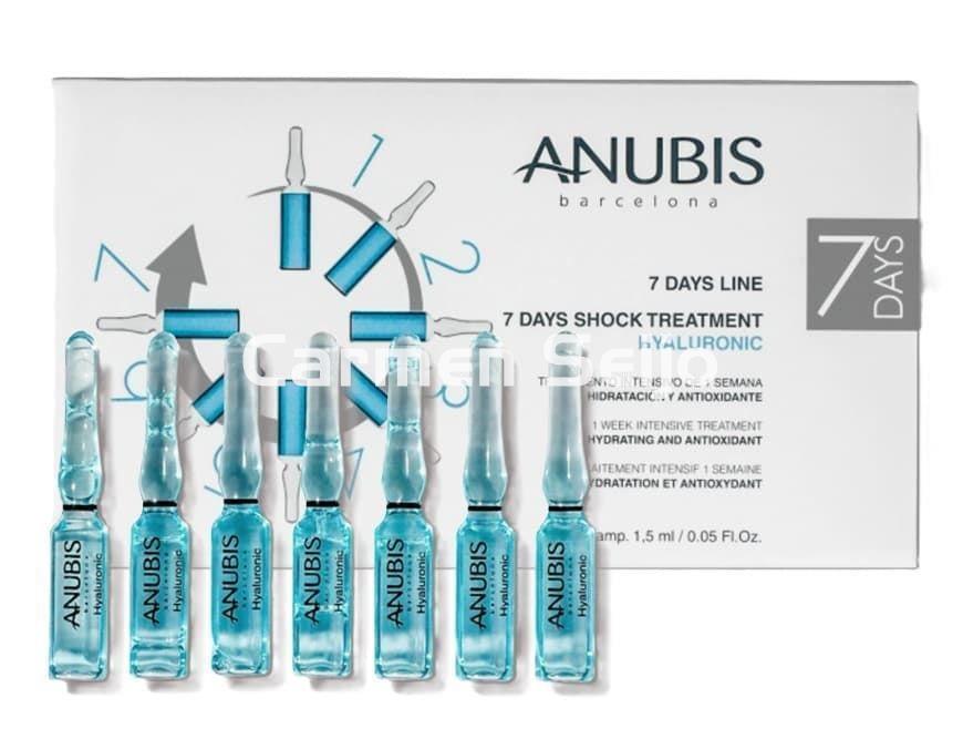 Anubis Ampollas Ácido Hialurónico Shock Treatment Hyaluronic 7 Days Line - Imagen 1