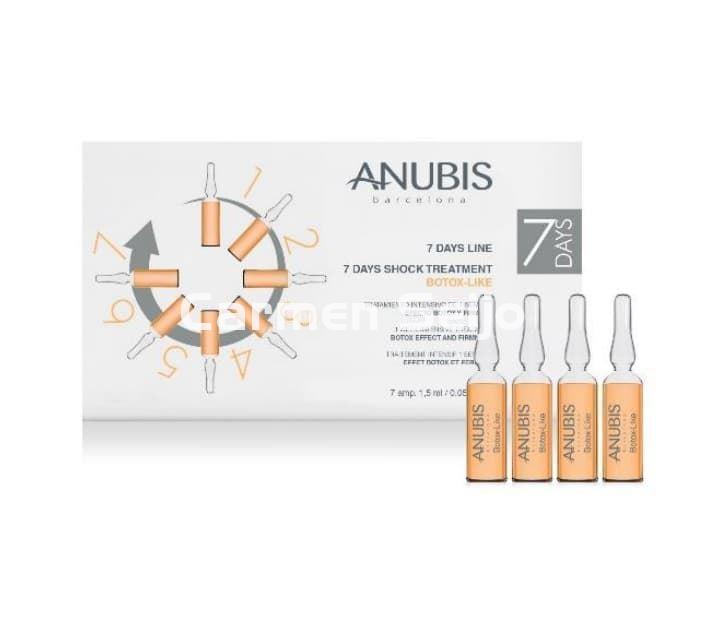 Anubis Ampollas Efecto Tensor Shock Treatment Botox Like 7 Days Line - Imagen 1