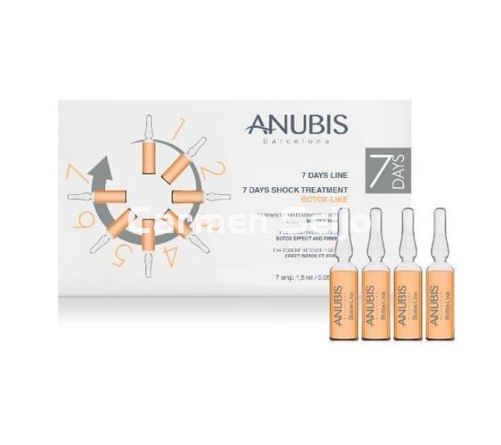 Anubis Ampollas Efecto Tensor Shock Treatment Botox Like 7 Days Line - Imagen 1