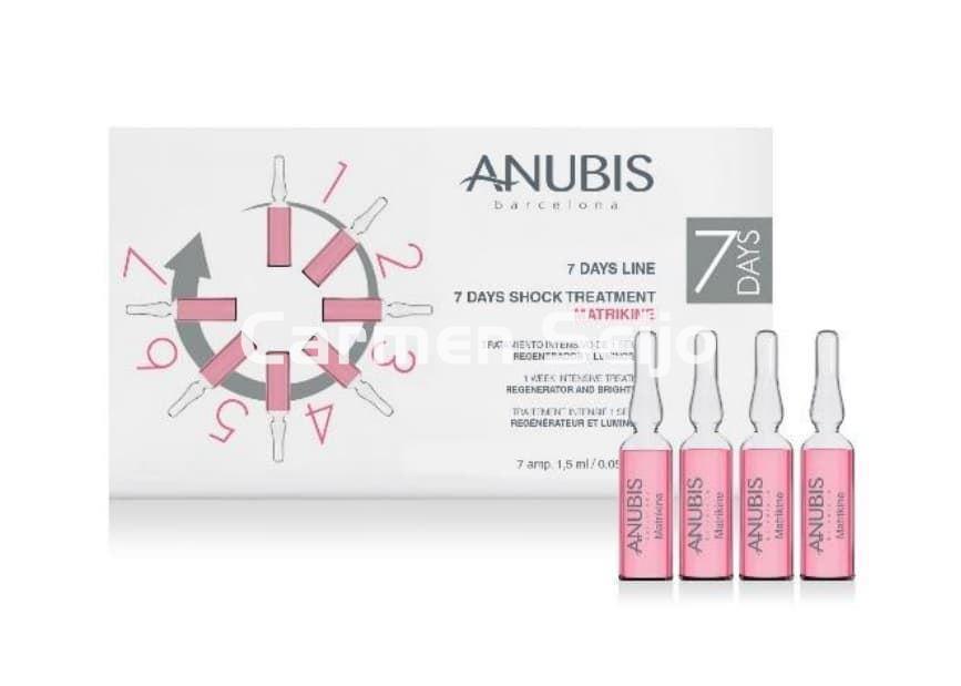 Anubis Ampollas Luminosidad Shock Treatment Matrikine 7 Days Line - Imagen 1