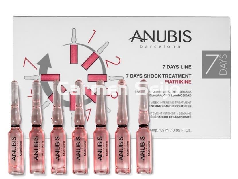 Anubis Ampollas Luminosidad Shock Treatment Matrikine 7 Days Line - Imagen 1
