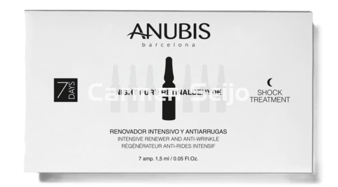Anubis Ampollas Night Pure Retinaldehyde 7 Days Shock - Imagen 1