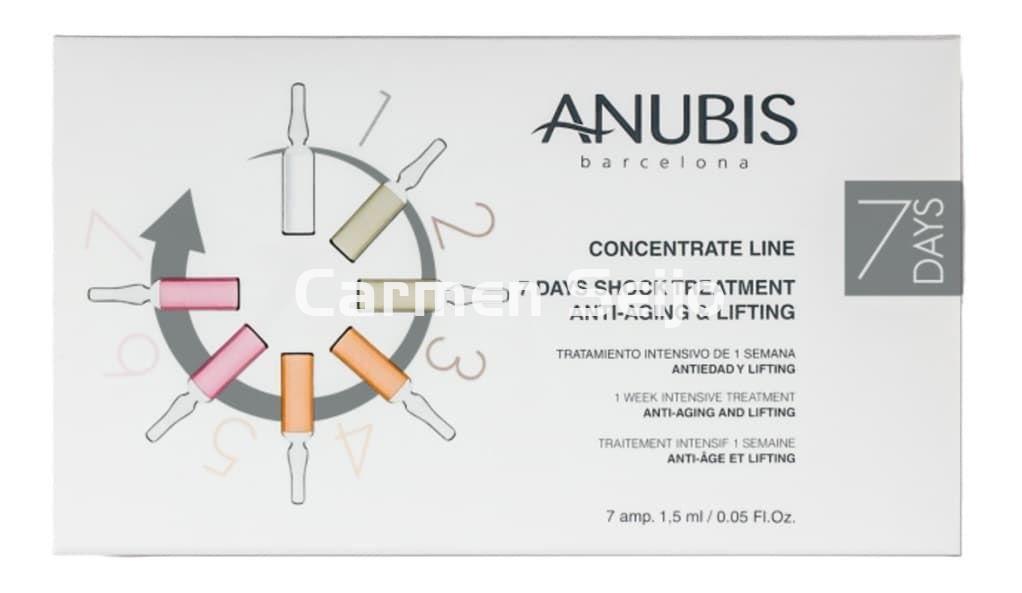 Anubis Ampollas Shock Treatment Anti-Aging & Lifting 7 Days Line - Imagen 1