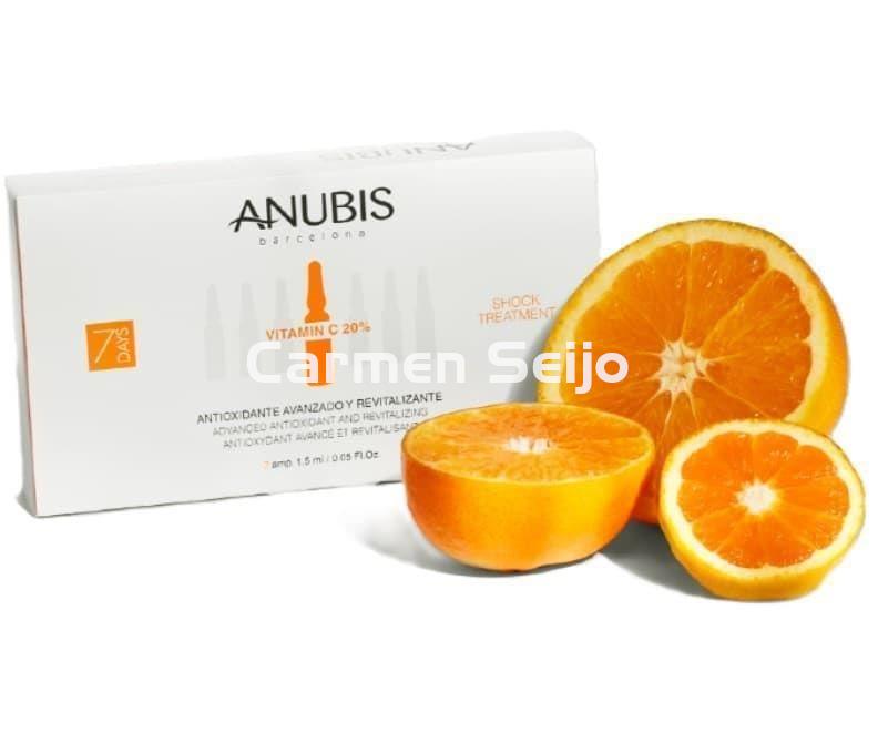 Anubis Ampollas Vitamin C 20% Shock Treatment 7 Days Shock - Imagen 1
