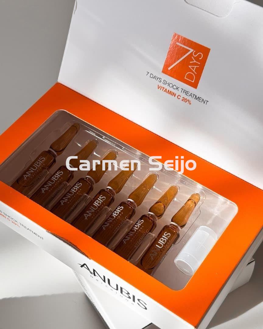 Anubis Ampollas Vitamin C 20% Shock Treatment 7 Days Shock - Imagen 4