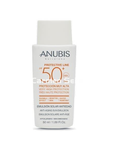 Anubis Emulsión Solar SPF 50 UVA/UVB y IR/HEVs Protective Line - Imagen 1