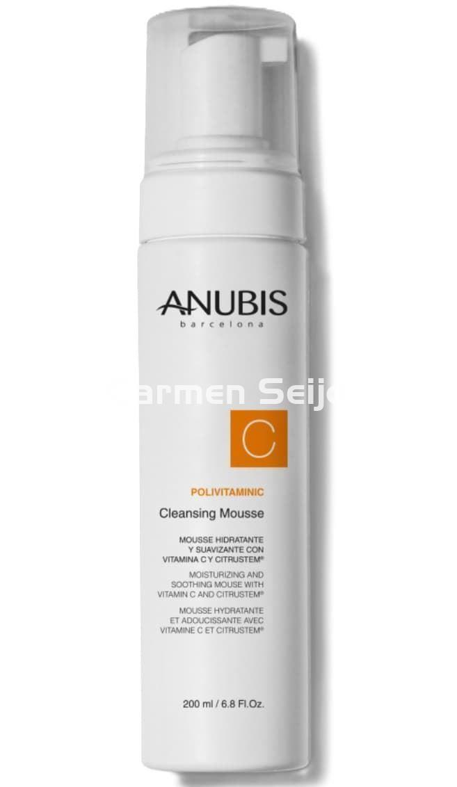 Anubis Limpiador Iluminador con Vitamina C Cleansing Mousse Polivitaminic - Imagen 1