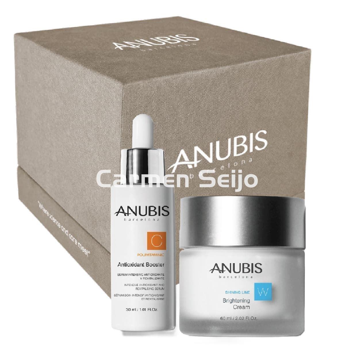 Anubis Pack Despigmentante e Iluminador Crema Shining Line y Sérum Polivitaminic - Imagen 1