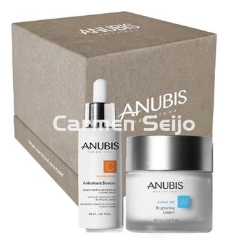 Anubis Pack Despigmentante e Iluminador Crema Shining Line y Sérum Polivitaminic - Imagen 1