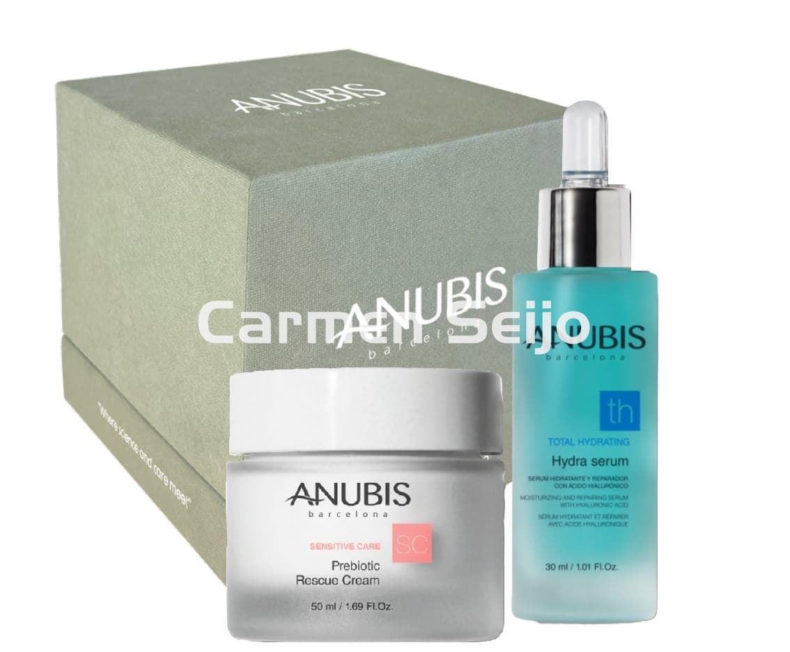 Anubis Pack Navidad Crema Prebiotic Sensitive Care y Sérum Hydra Total Hydrating - Imagen 1