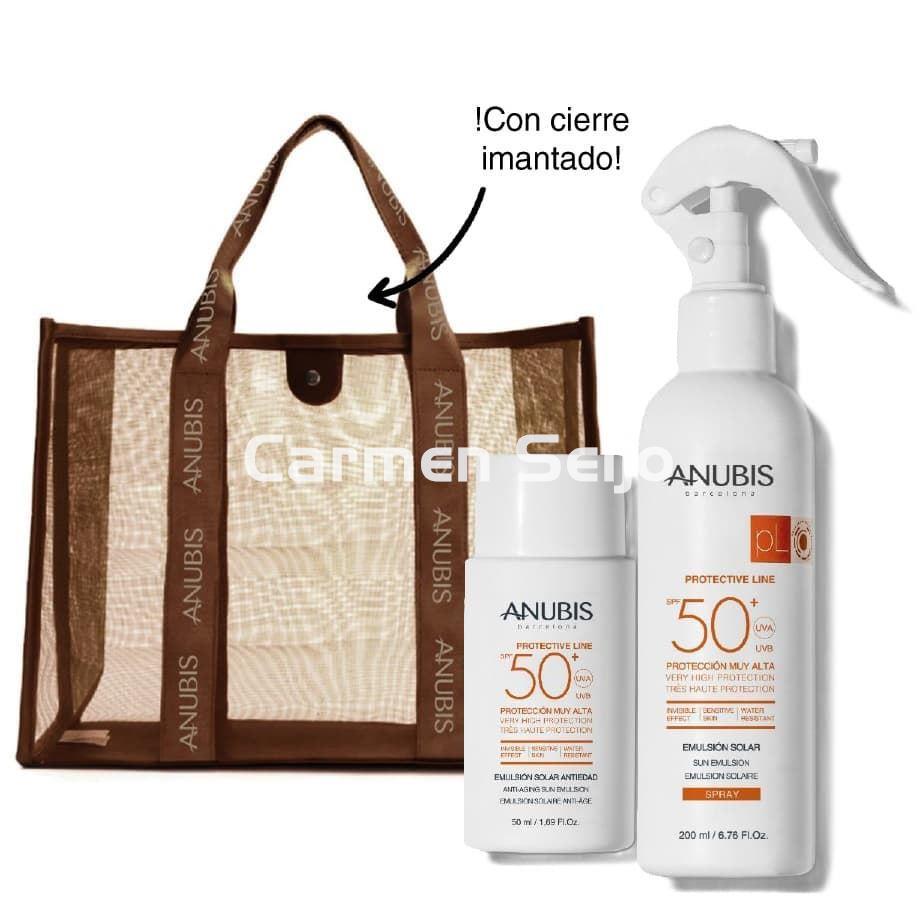 Anubis Pack Solar Facial y Corporal Protect Summer Bag SPF 50+ - Imagen 1