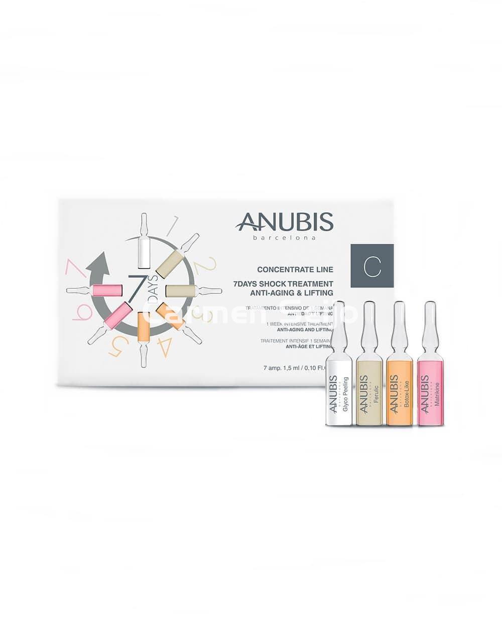 Anubis Tratamiento Intensivo Antiedad y Lifting 7 Days Concentrate Line - Imagen 1