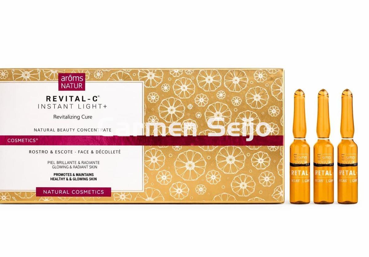 Arôms Natur Ampollas Revitalizantes Instant Light+ Revital-C Cosmetics - Imagen 1