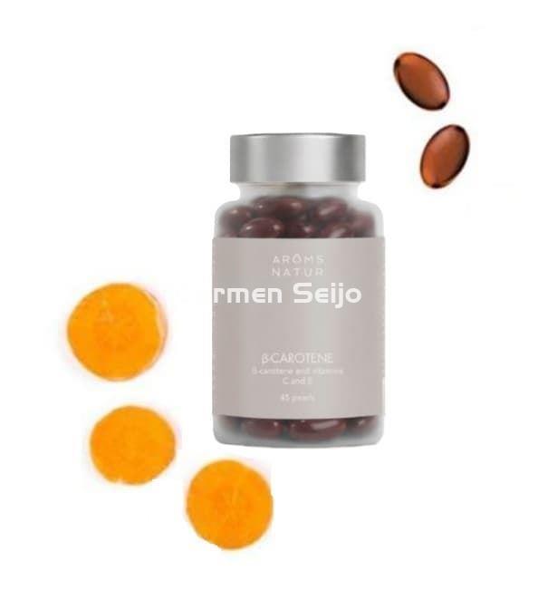 Arôms Natur B-Caroteno · Nutricosmetico Activador del Bronceado - Imagen 1