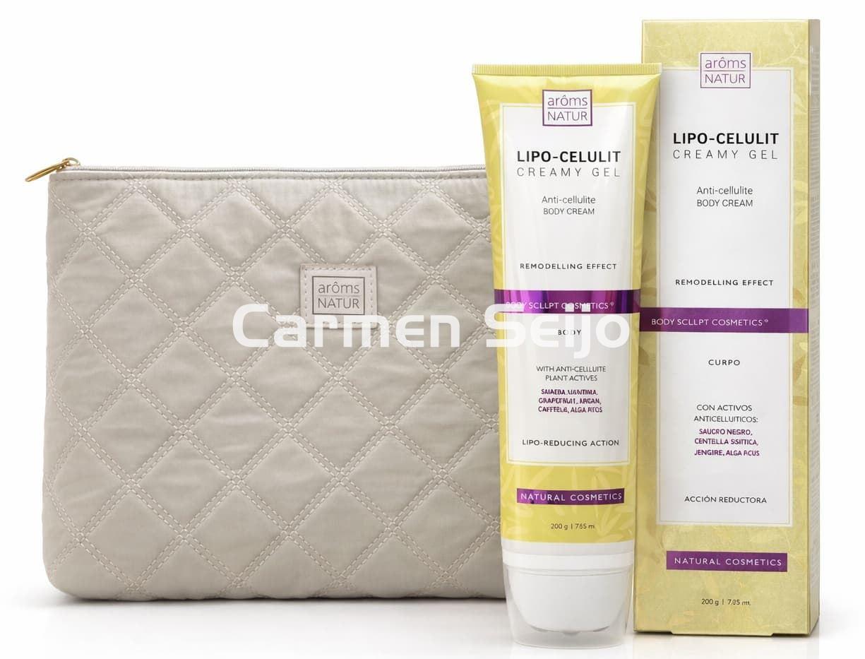 Arôms Natur Creamy Gel Anticelulítico Lipo-Celulit con Neceser - Imagen 1