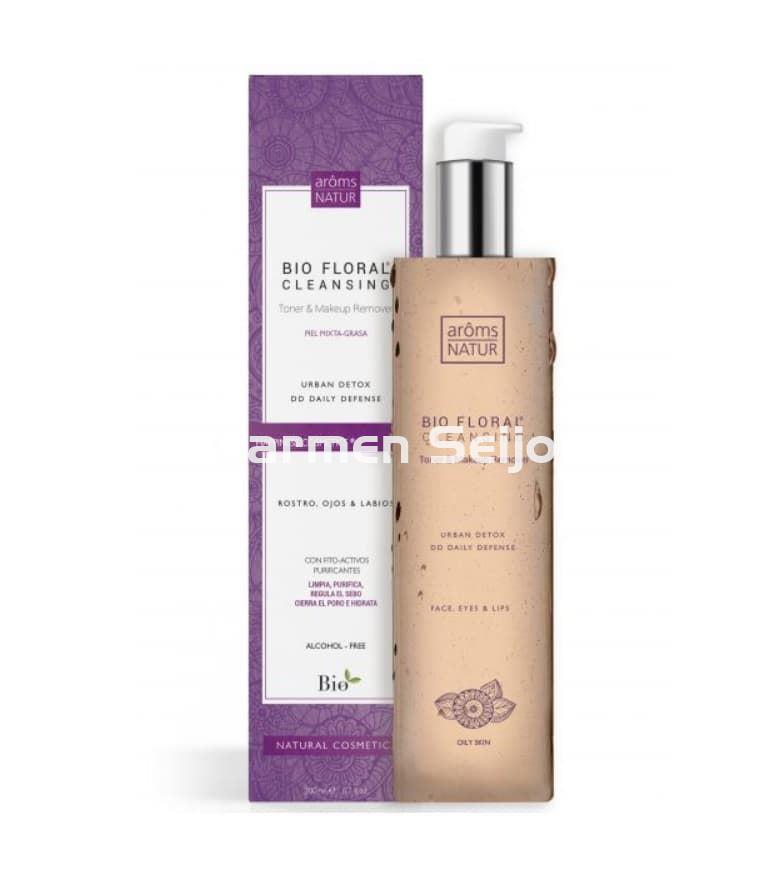 Arôms Natur Desmaquillante Piel Grasa Bio Floral Cleansing Happiness Cosmetics - Imagen 2