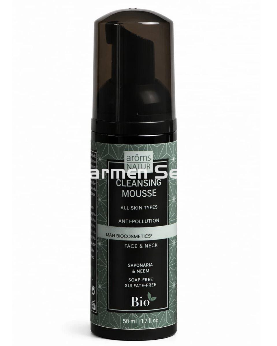 Arôms Natur Espuma Limpiadora Cleansing Mousse Man Biocosmetics - Imagen 1