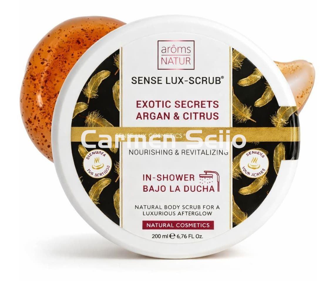 Arôms Natur · Exfoliante Exotic Secrets Argan & Citrus Scrub Sense Lux - Imagen 1