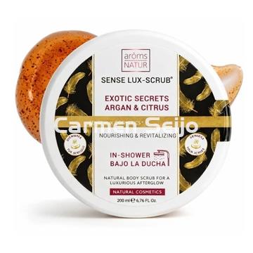 Arôms Natur · Exfoliante Exotic Secrets Argan & Citrus Scrub Sense Lux - Imagen 1