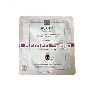 Arôms Natur Mascarilla Facial Purificante Piel Mixta-Grasa Tissue Mask Purify - Imagen 1